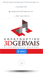 Mobile Screenshot of construction3dgervais.com